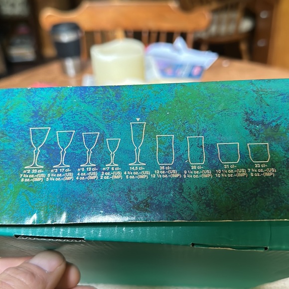 🆕CRISTAL DE FLANDRE SALZBURG 1994 🍾🥂CHAMPAGNE FLUTES (4) LEAD CRYSTAL 24% - Picture 7 of 7